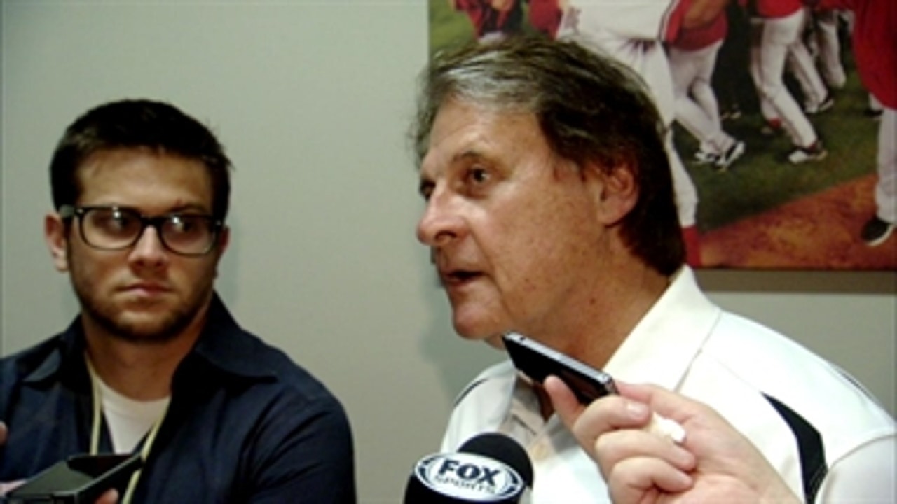 La Russa  on Peralta  and Tomas