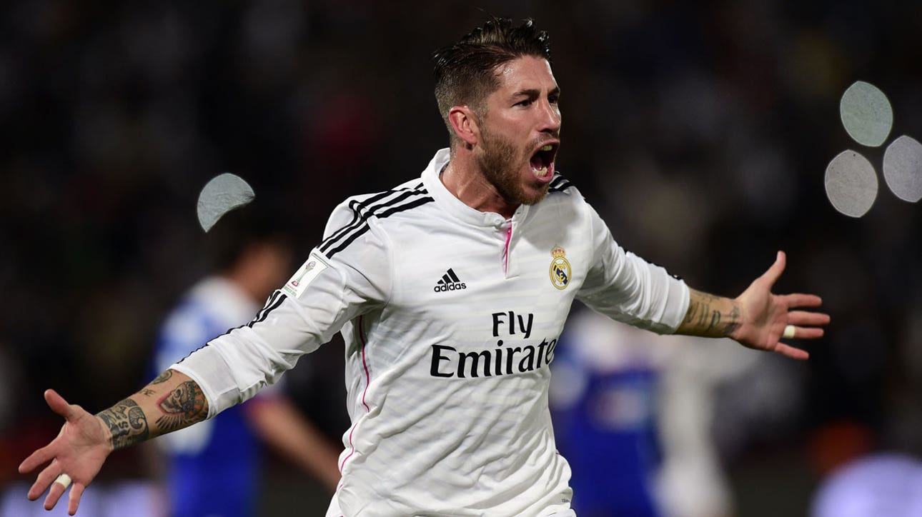 Sergio Ramos heads home for Real Madrid