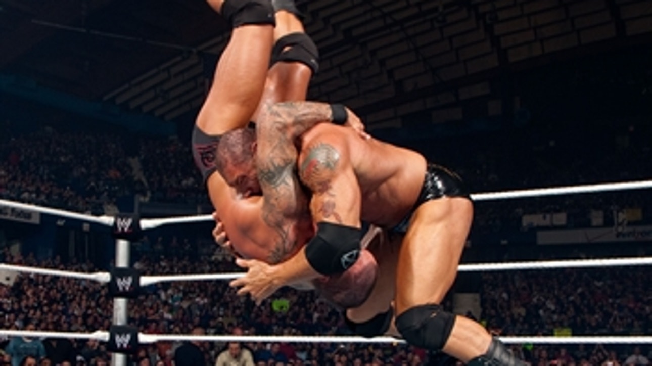 Randy Orton vs. Batista - WWE Title Match: WWE Judgment Day 2009 (Full Match)