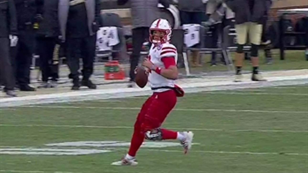 Adrian Martinez, back from injury, makes presence felt early with long throw to set up TD