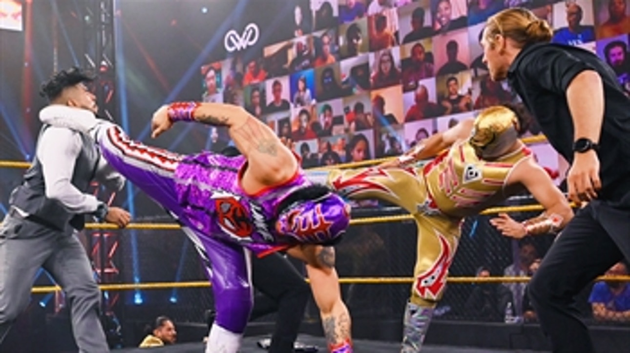Curt Stallion and Lucha House Party ruin Santos Escobar's victory lap: WWE NXT, Jan. 20, 2021