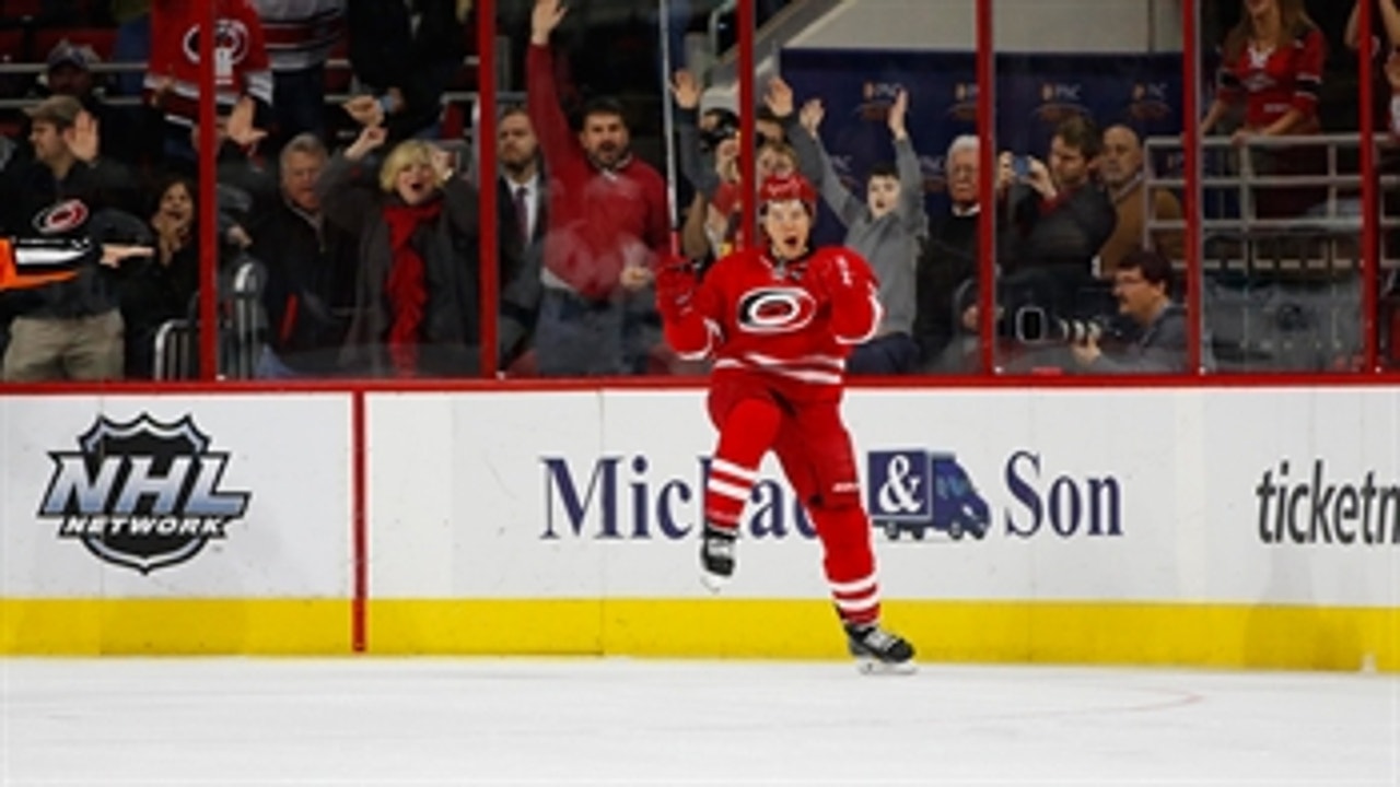 Jeff Skinner's 2 goals propel Hurricanes in rout of Sharks