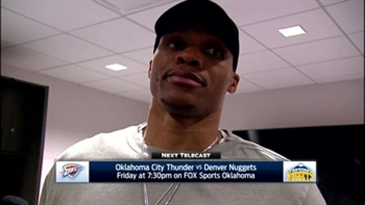 Russell Westbrook on difference in loss to Kings