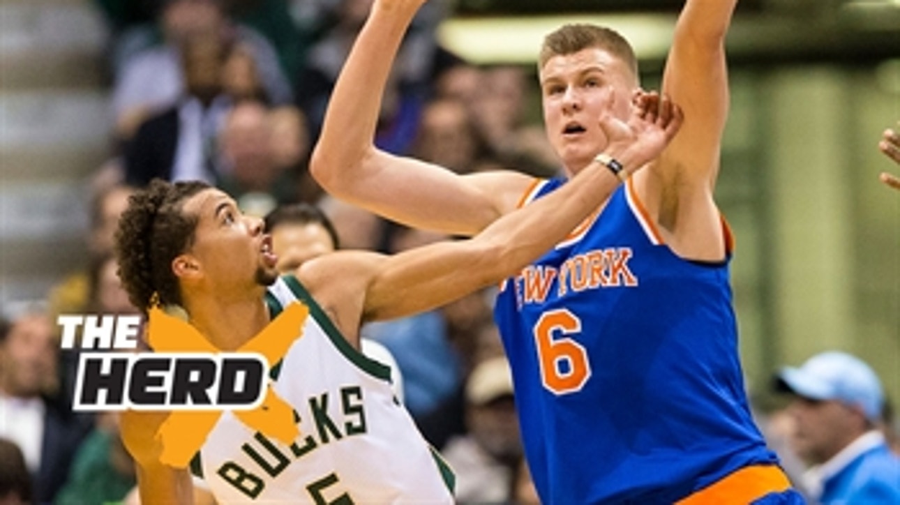 Jim Jackson thinks Kristaps Porzingis has a chip on his shoulder - 'The Herd'