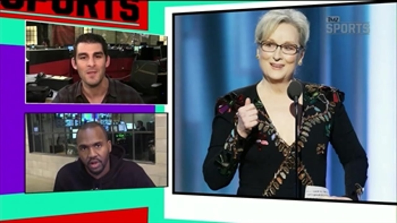 Dana White, Donald Trump react to Meryl Streep's Golden Globes speech | TMZ SPORTS