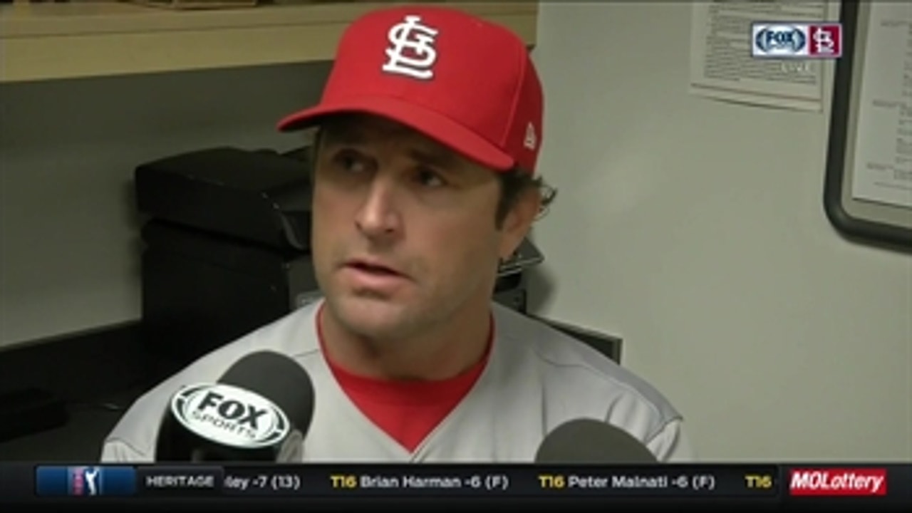 Matheny on leaving Martinez in to start sixth: 'He was our best chance right there'