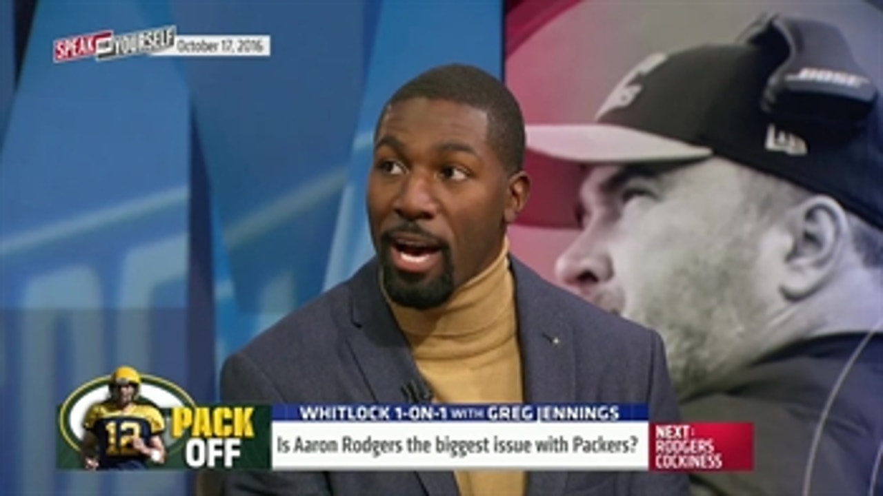 Whitlock 1-on-1: Greg Jennings is putting pressure on Aaron Rodgers | SPEAK FOR YOURSELF