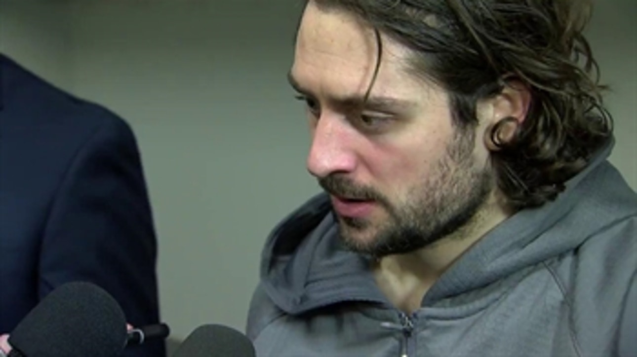 Mats Zuccarello talks 2-1 loss in overtime of Game 2