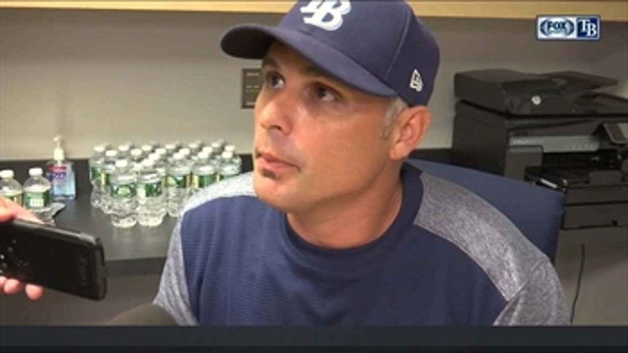 Kevin Cash breaks down Game 2 win over Yankees
