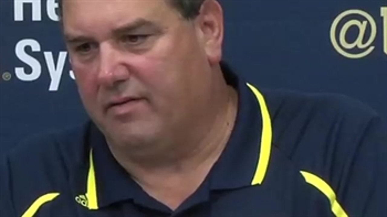 Hoke responds to Brandon's resignation | FOX Sports