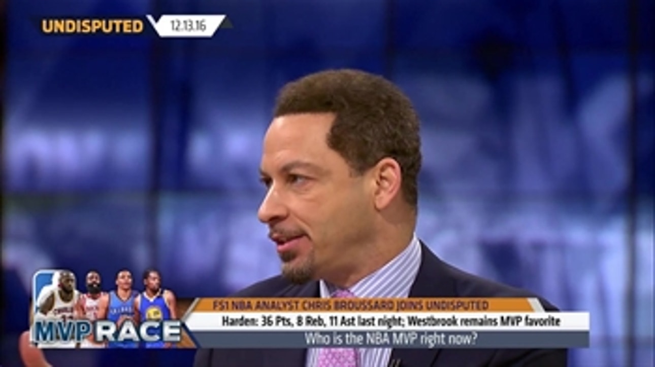 The 2017 NBA MVP according to Chris Broussard | UNDISPUTED