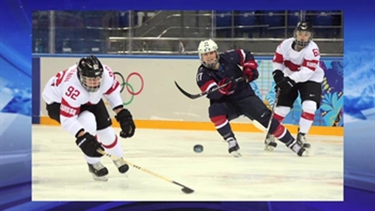 Inside Edge: USA dominate Swiss in women's hockey