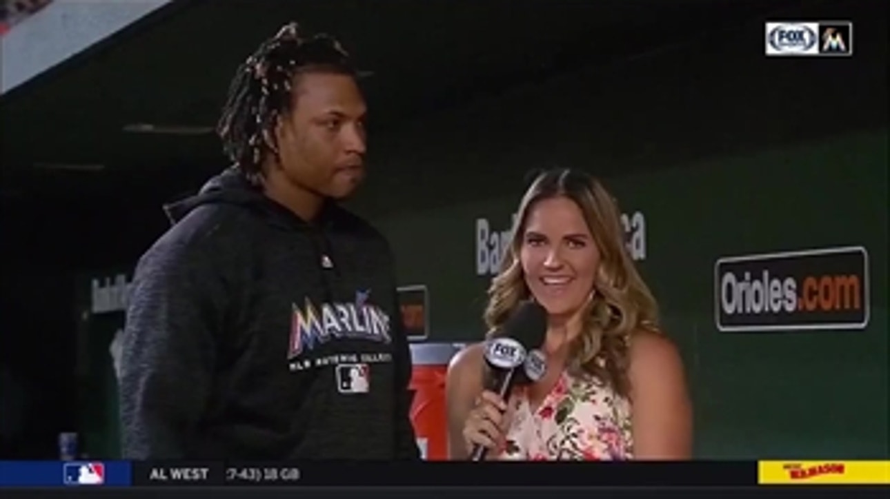 Jose Urena breaks down his 8 scoreless innings