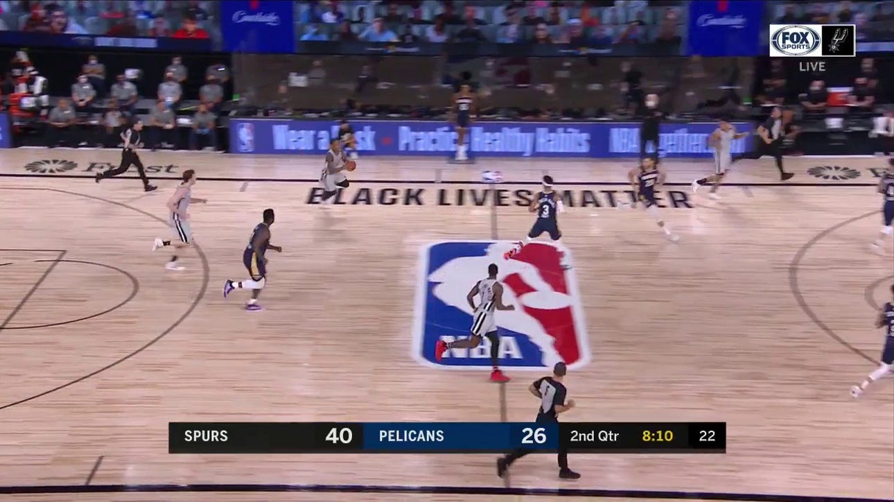 WATCH: Lonnie Walker Dazzles with no-look pass