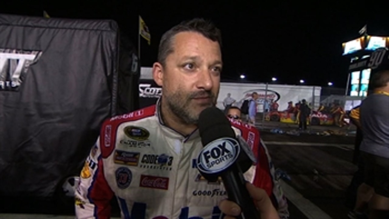 Tony Stewart Unconcerned with Newman Criticism at Richmond