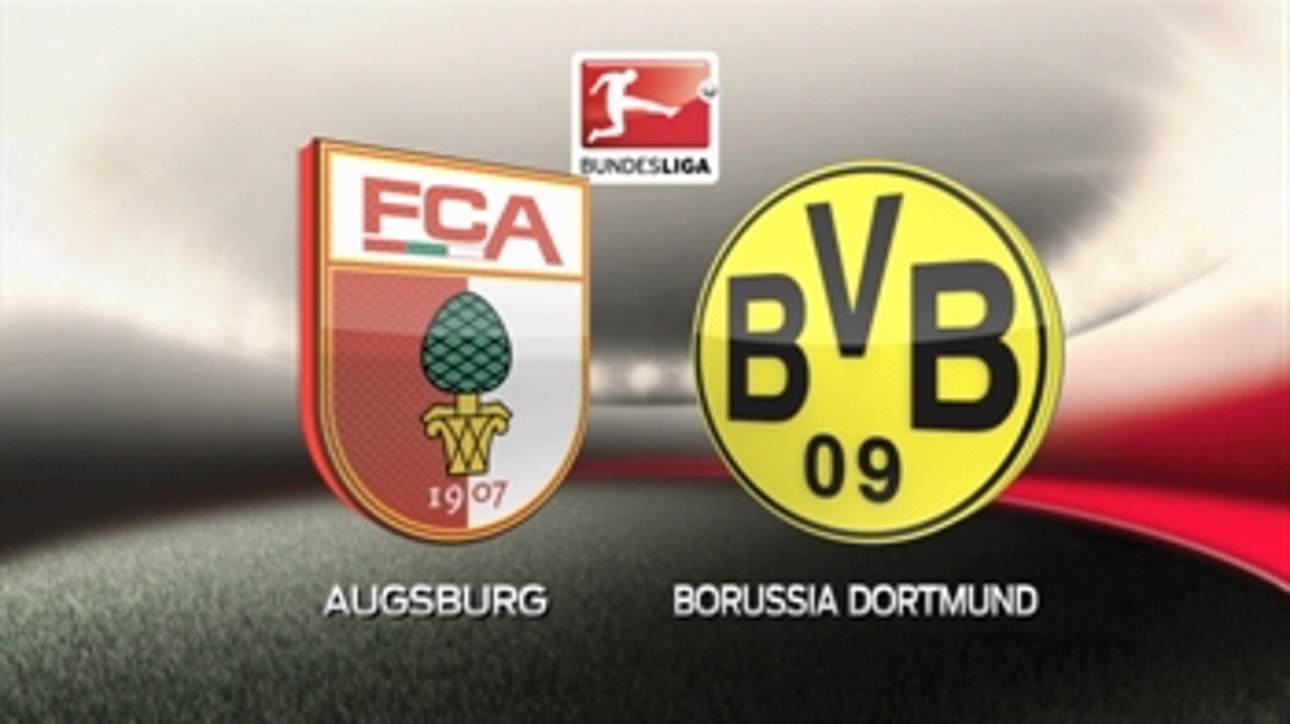 FC Augsburg vs. Borussia Dortmund ' 2015-16 Bundesliga Highlights