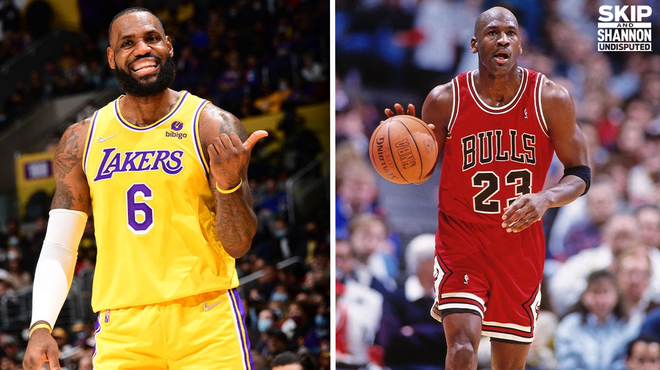 Shannon Sharpe reacts to Al Harrington saying MJ was in tougher era, LeBron dominates his 'little bros' I UNDISPUTED