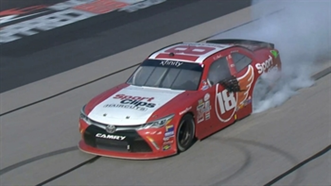 Denny Hamlin wins in thrilling overtime finish at Darlington | 2017 NASCAR XFINITY SERIES