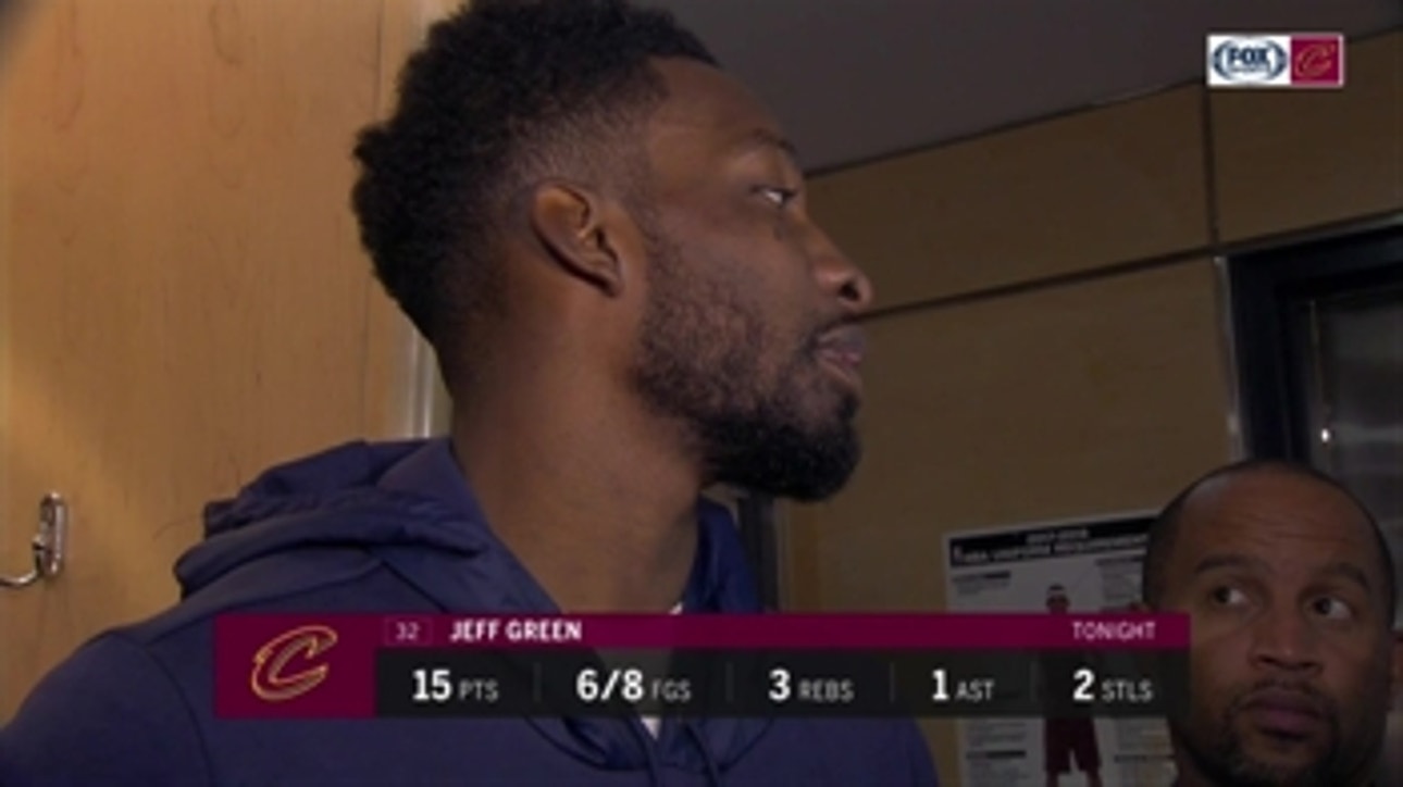 Intimidating opponents isn't Jeff Green's concern