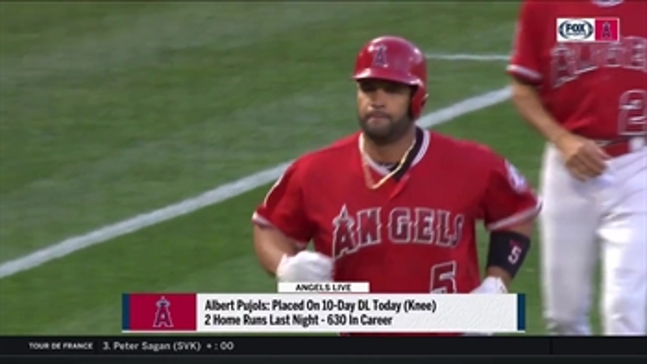 Albert Pujols powered through weeks of pain before DL stint