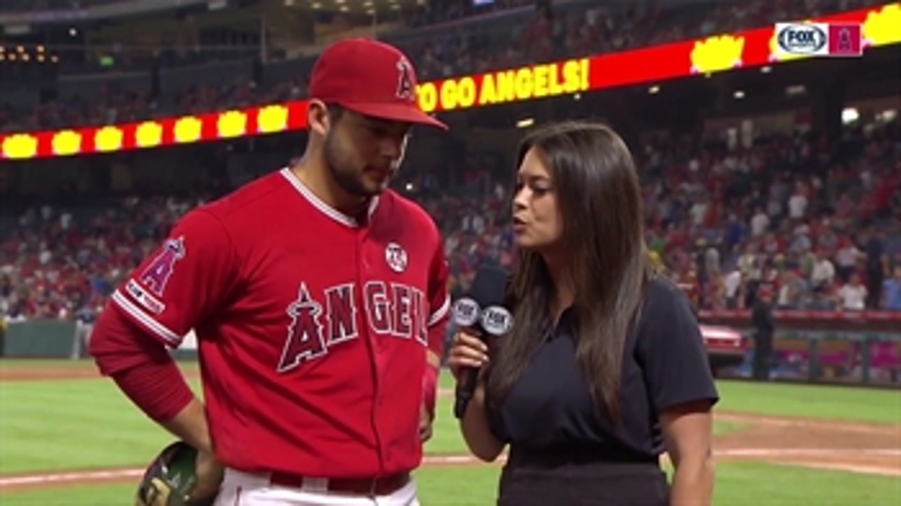 The Angels win, thanks to the big bats!
