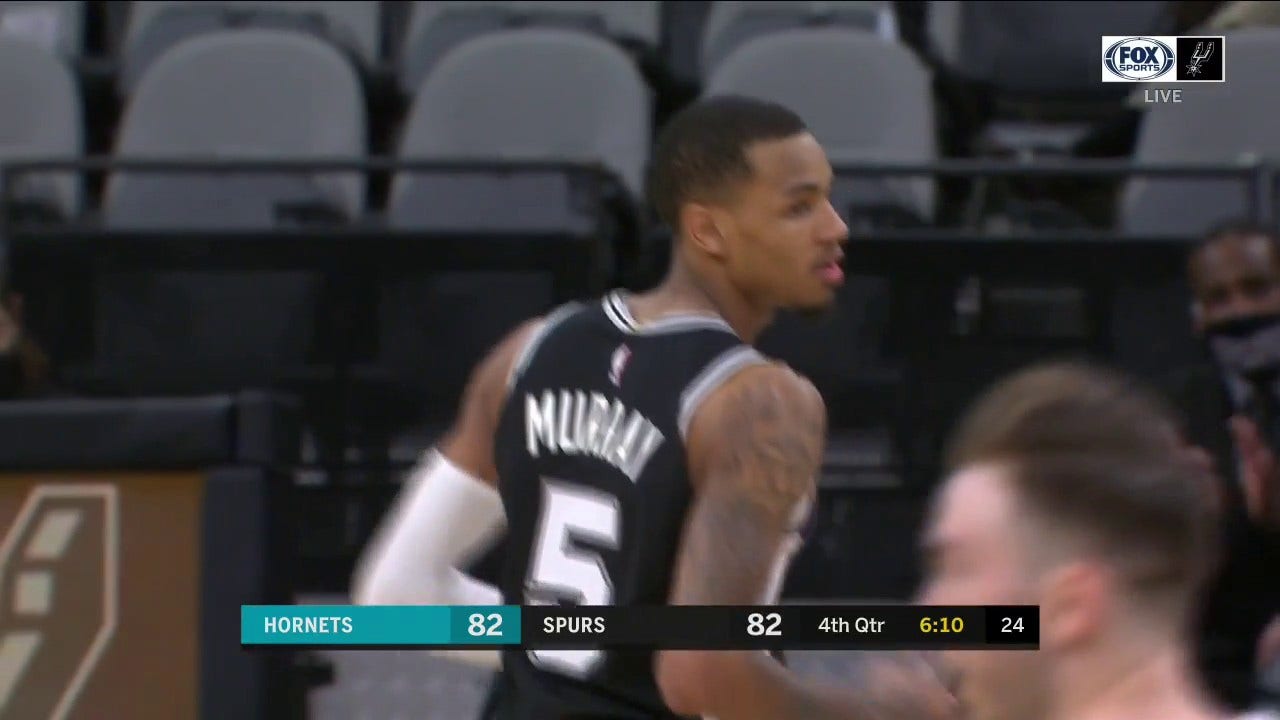 HIGHLIGHTS: Dejounte Murray Drains the 3 in the 4th