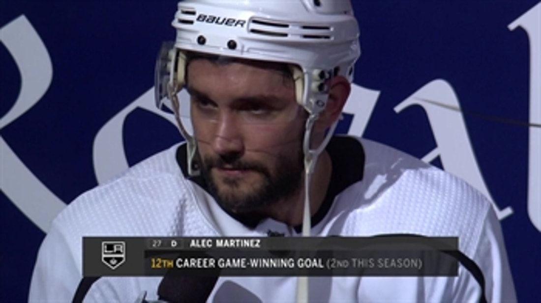 Alec Martinez LA Kings Highlights 