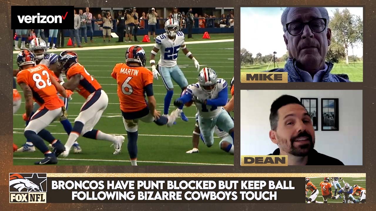 Mike Pereira & Dean Blandino react to the Cowboys' blocked punt that resulted in a Broncos' first down I Last Call