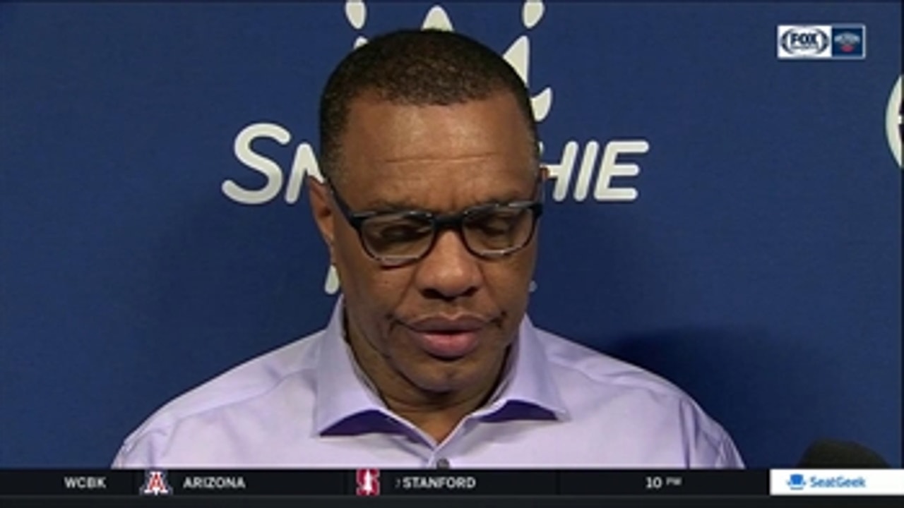 Alvin Gentry on the Pelicans Energy in loss to Pacers