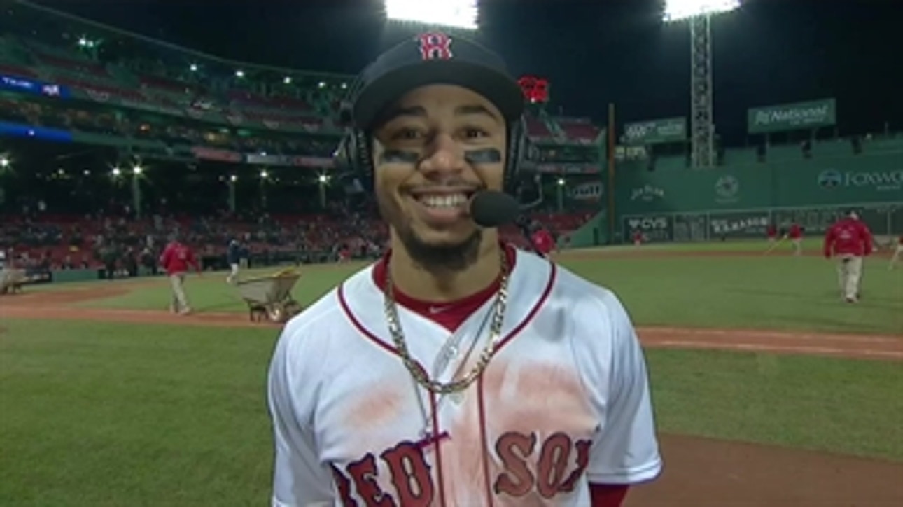 Mookie Betts on stolen base: 'I just wanted some tacos'