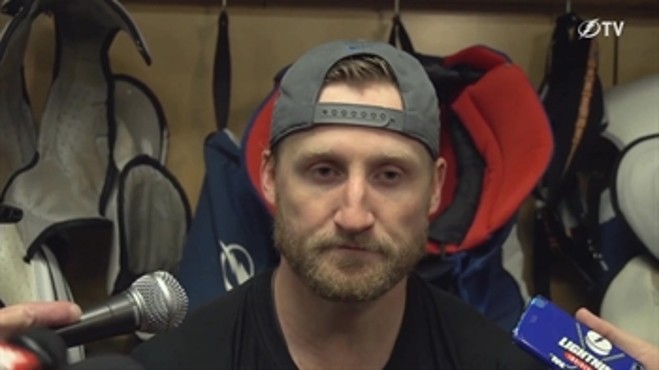 Steven Stamkos on facing Capitals: The regular season records mean nothing now