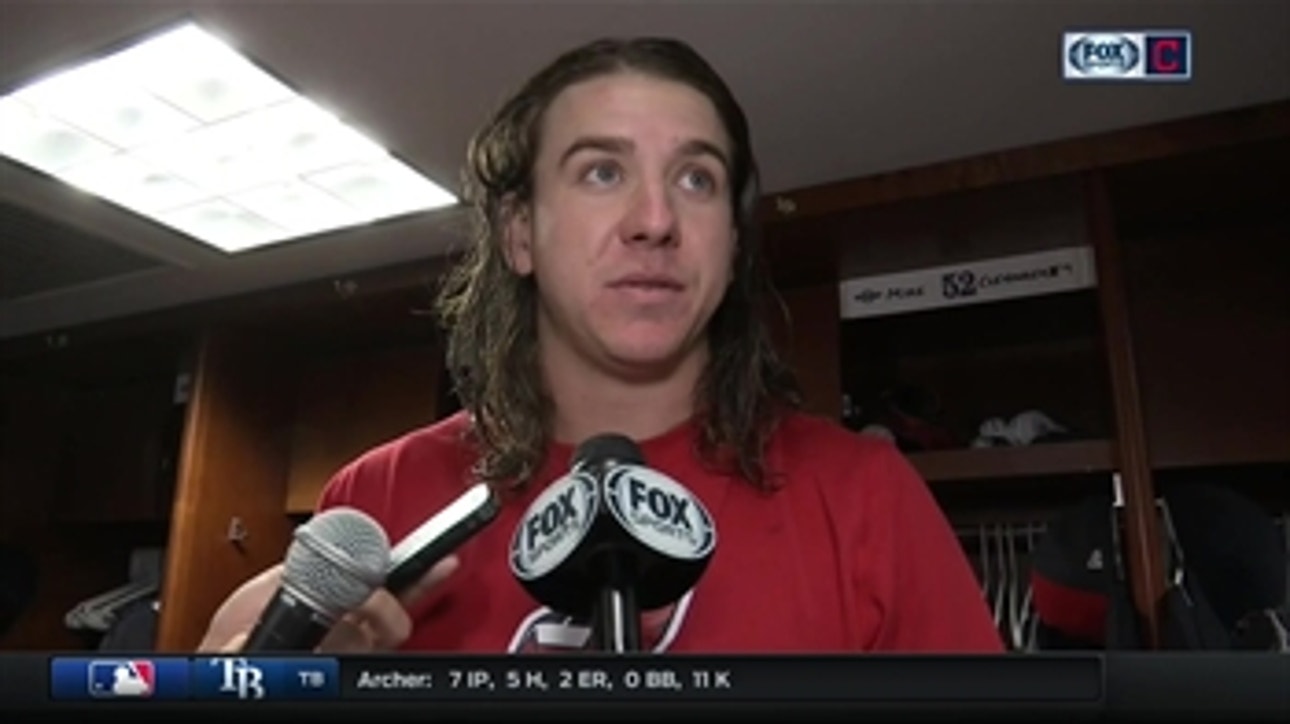 Mike Clevinger had one positive takeaway after tough outing