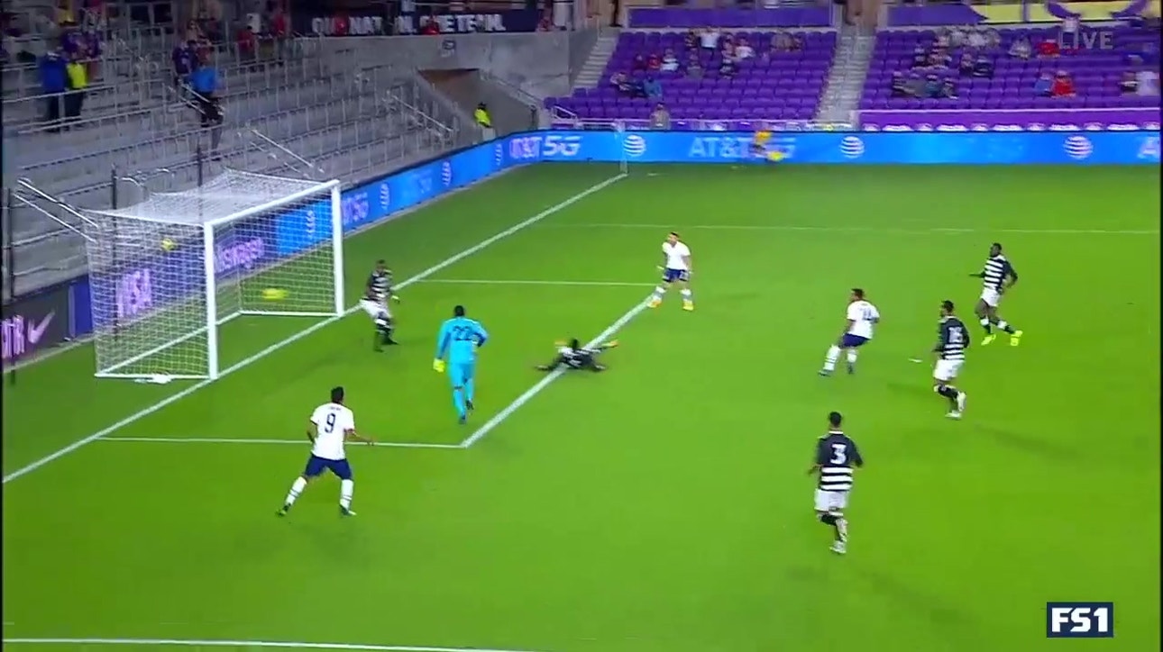 Jonathan Lewis puts USMNT up 1-0 on Trinidad & Tobago with second-minute goal