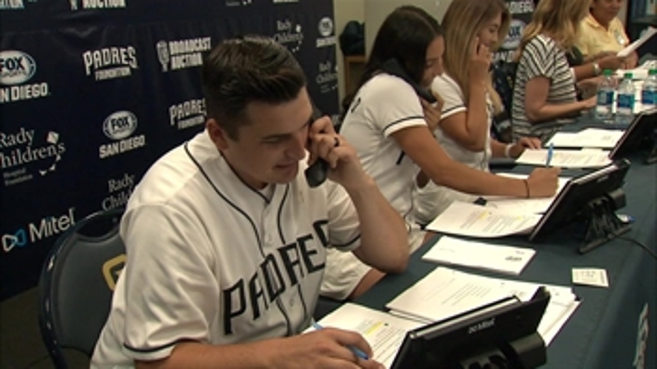Padres Broadcast Auction raises money for Rady Children's Hospital | #PadresPOV