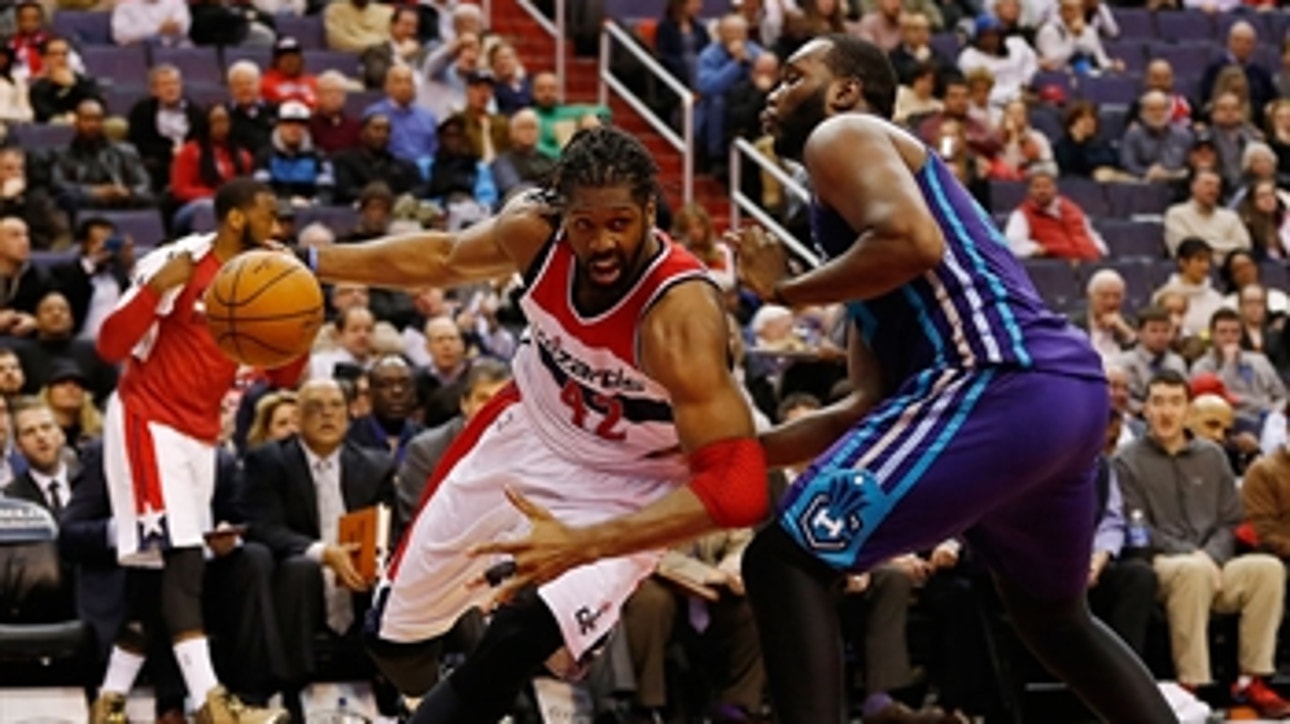 Hornets hang on to top Wizards, 92-88