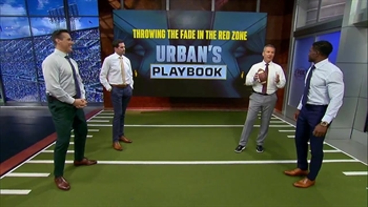 Urban Meyer breaks down throwing a fade in the red zone ' URBAN'S PLAYBOOK