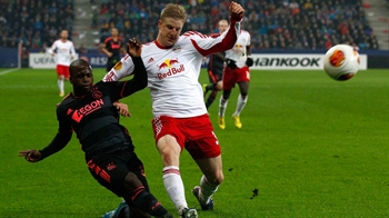 Red Bull Salzburg v Ajax UEFA Europa League Highlights 02/27/14