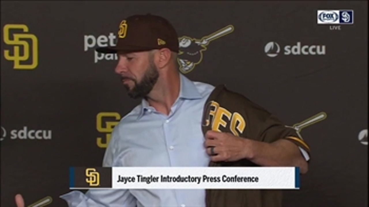 Jayce Tingler officially introduced as the 21st manager in Padres history ' Padres LIVE