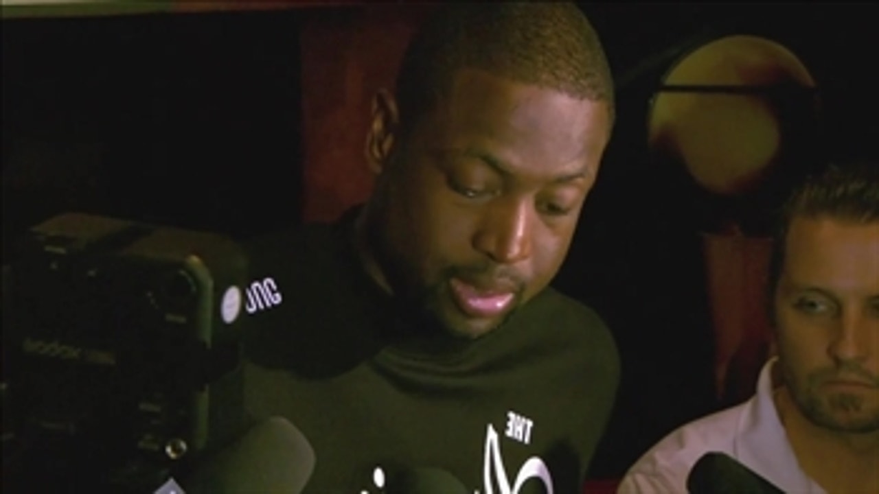 Dwyane Wade says Heat couldn't keep it going offensively late in Game 3