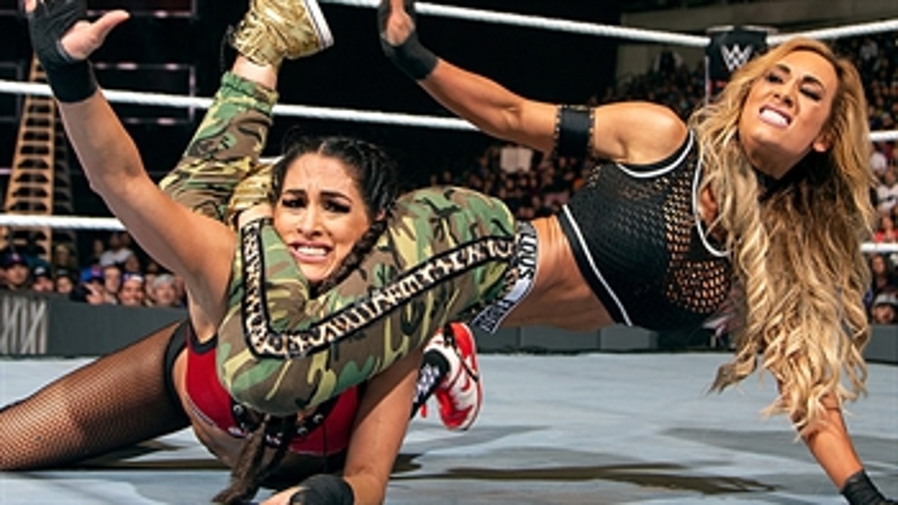 Nikki Bella vs. Carmella – No Disqualification Match: WWE TLC 2016 (Full Match)