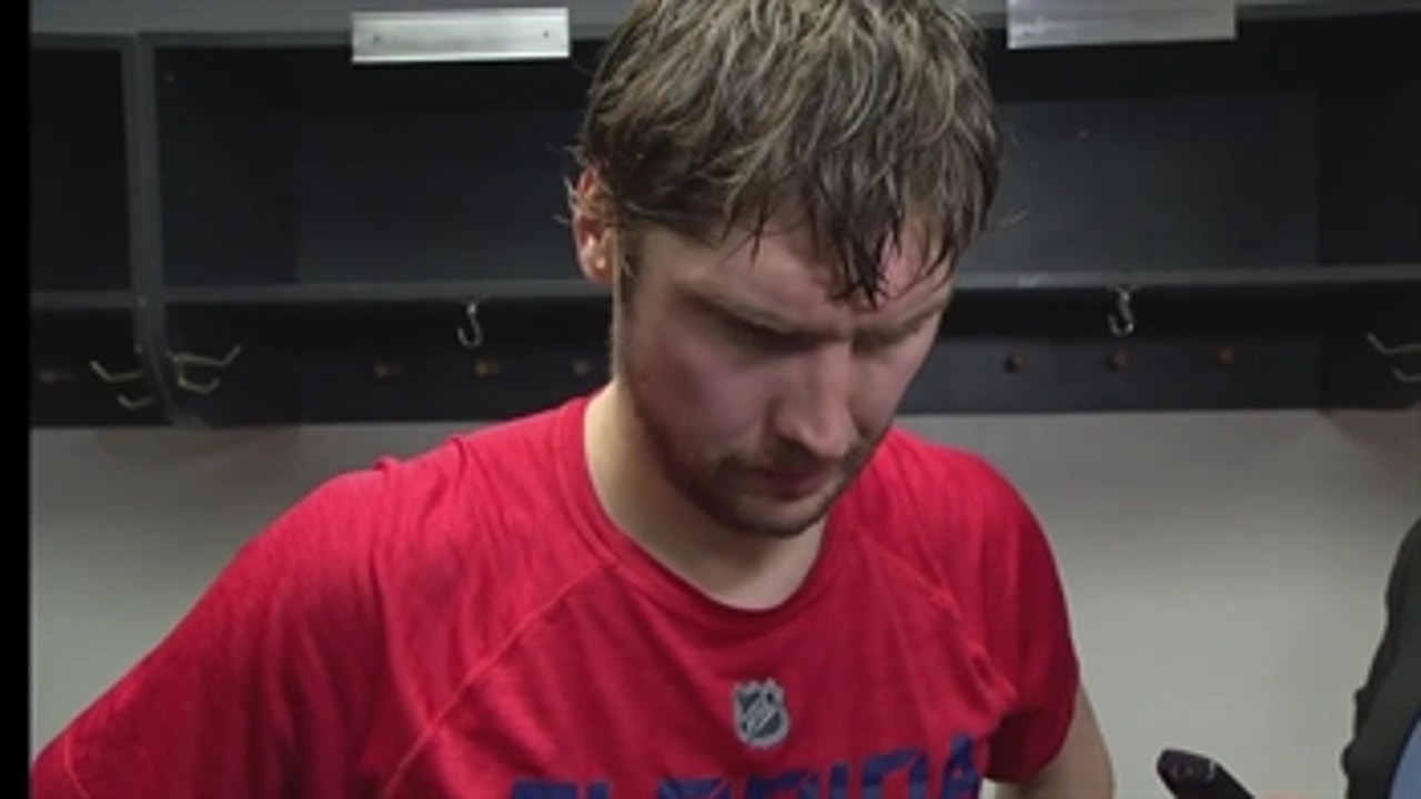 Sergei Bobrovsky on tonight: 'We win as a team, we lose as a team'