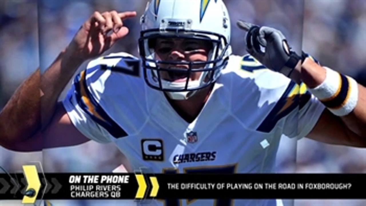 Philip Rivers on the difficulty of playing in Foxborough