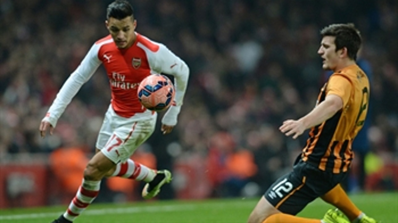 Alexis Sanchez doubles Arsenal's lead