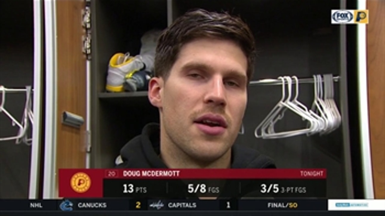 McDermott: 'We put a lot of effort in that game'