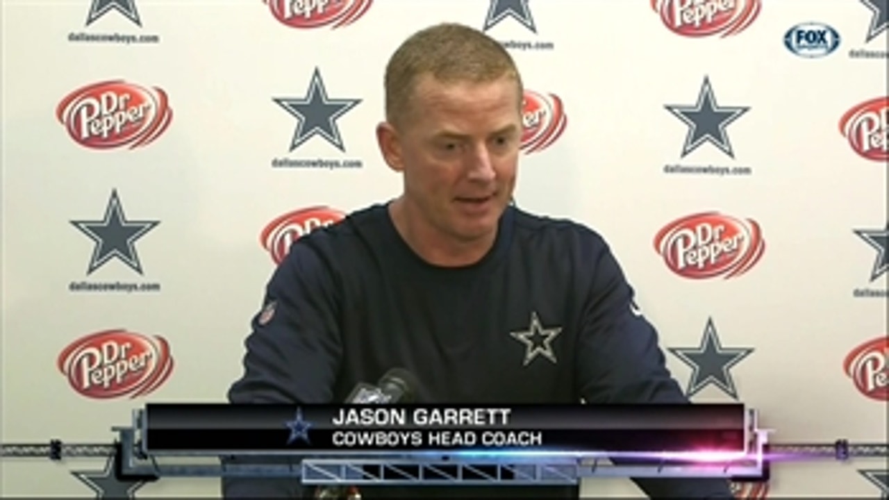 Jason Garrett: 'We're at our best when we are running the football'