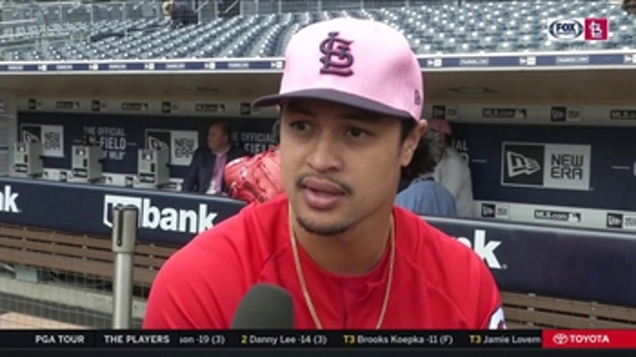 Sam Tuivailala thankful to have his mom in San Diego on Mother's Day
