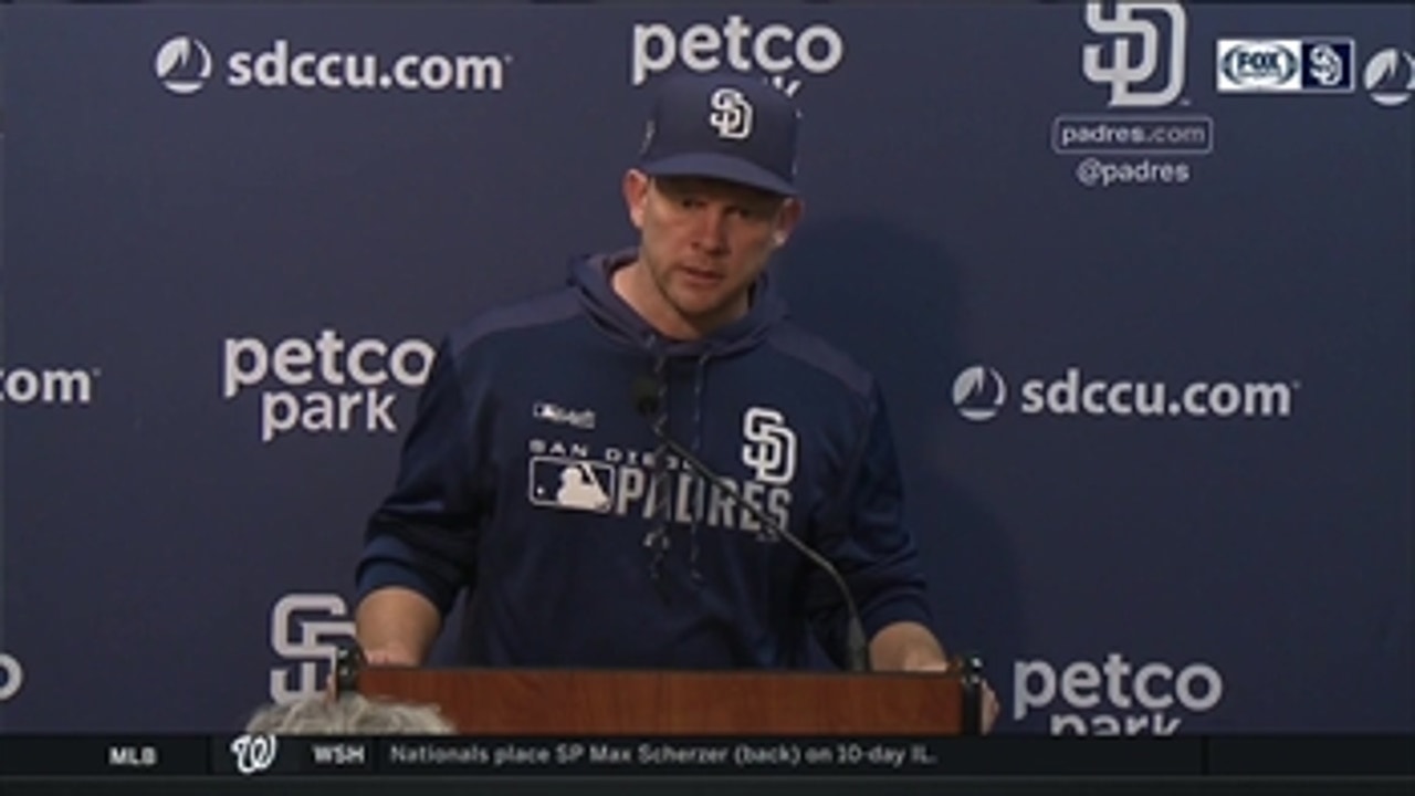 Padres manager Andy Green reflects on team's extra-inning defeat