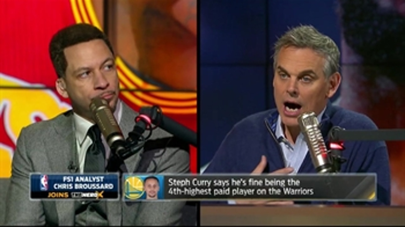 Steph Curry totally fine being the Warriors 4th highest paid player | THE HERD