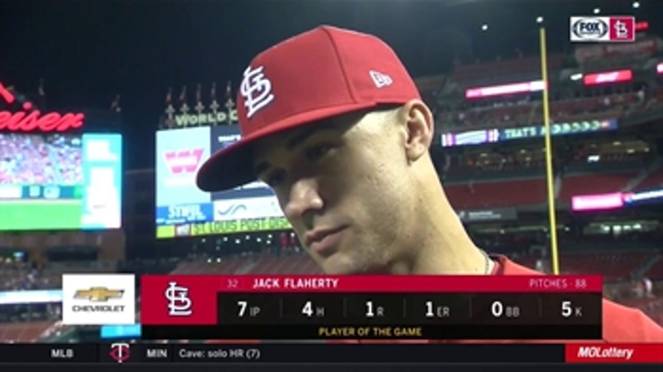 Flaherty on Cardinals getting an early lead: 'That allowed me to go out and attack'