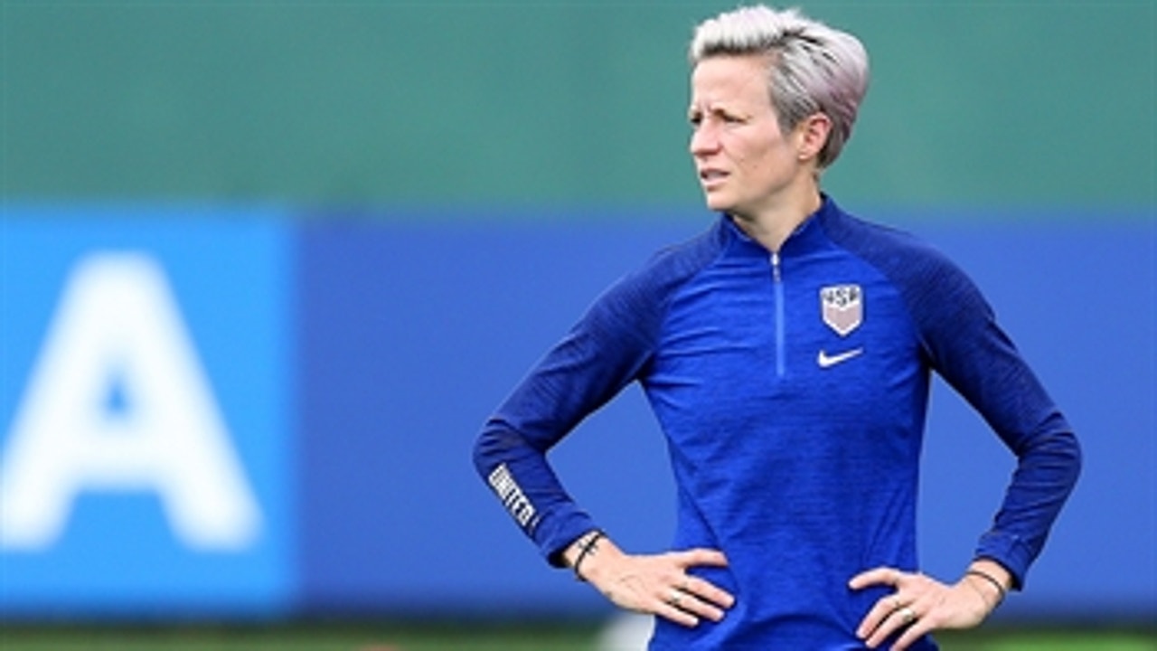 Breaking down Megan Rapinoe starting on the bench for the United States vs. England